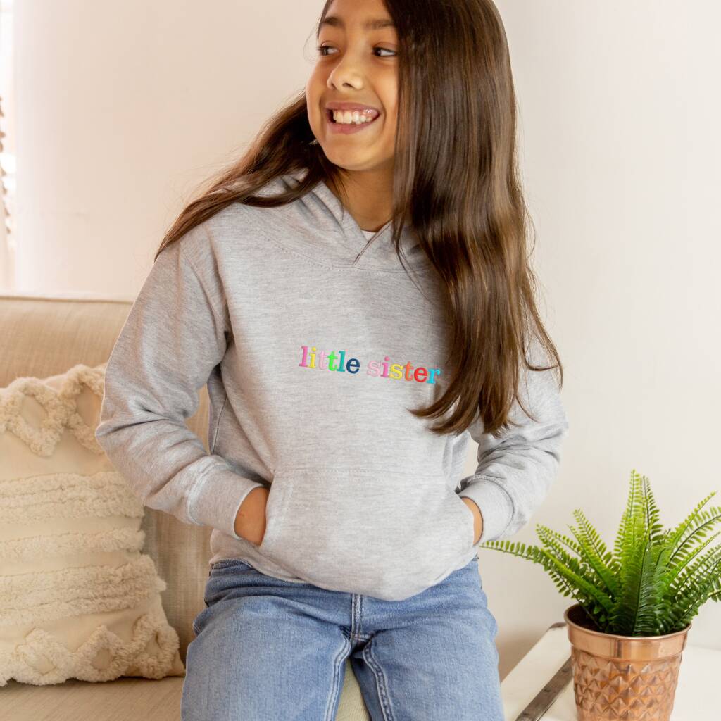 Sisters rainbow shop hoodie