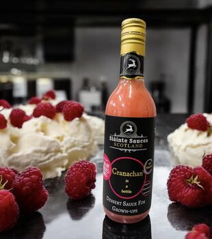 Scottish Boozy Gift Set Of Two Dessert Sauces, 9 of 12
