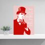 Sherlock Holmes Portrait Print And Quote, thumbnail 6 of 7