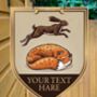 Fox And Hare Personalised Pub Sign/Bar Sign/Man Cave, thumbnail 5 of 8