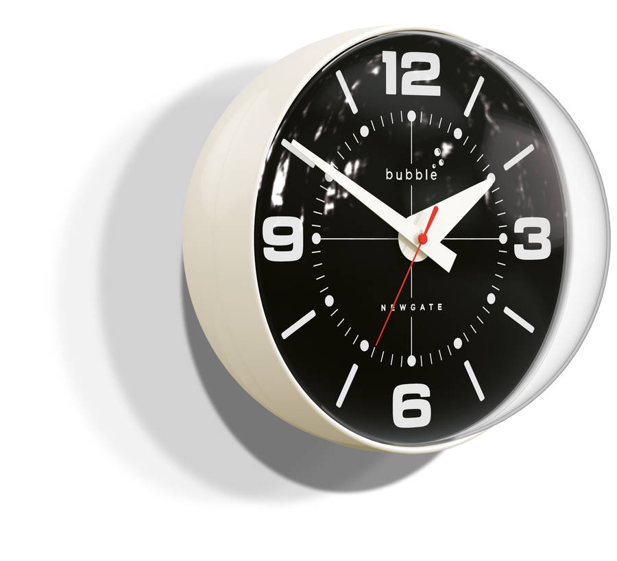 Bubble Wall Clock By I Love Retro