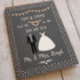 Personalised Classic Wedding Card, thumbnail 1 of 5