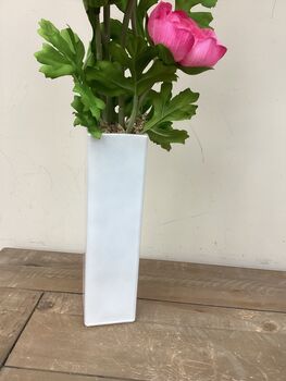 Cerise Pink Artificial Silk Ranunculus Mothers Day Gift, 3 of 6