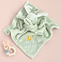 Personalised Green Bunny Comforter, thumbnail 1 of 6