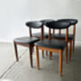 Schreiber Mid Century Extending Dining Table And Chairs, thumbnail 3 of 12