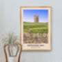 Cotswold Way National Trail Travel Poster Art Print, thumbnail 5 of 8