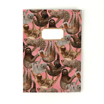 Sleuth Of Sloths Print A5 Lined Journal, 4 of 7