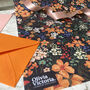 Flower Gift Wrapping Paper, thumbnail 1 of 3