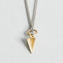 Aphrodite 18ct Gold Small Heart Pendant, thumbnail 3 of 4