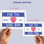 Personalised For The Long Run Card, thumbnail 2 of 3