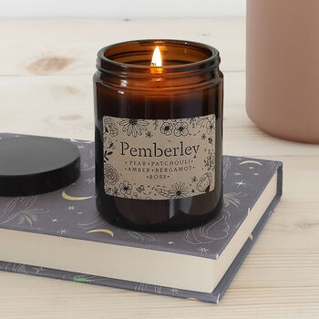Pemberley Book Lover Candle, 2 of 3