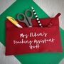 Thank You Teacher Stuff Personalised Pencil Case, thumbnail 4 of 4