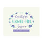 Flower Girl Keepsake Thank You Gift Print, thumbnail 2 of 5