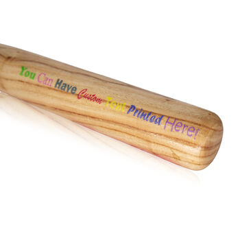Personalised Custom Printed Baseball Bat, 6 of 8