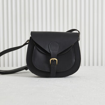 Personalised Vintage Leather Saddle Bag Lifetime Guarantee, 6 of 8