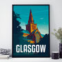 Glasgow Art Print, thumbnail 2 of 4