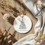Personalised Family Christmas Tree Bauble, thumbnail 9 of 10