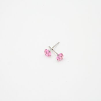 Pink Earings Bridesmaid Gift, 2 of 6
