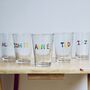 Personalised Bistro Glass, thumbnail 4 of 6