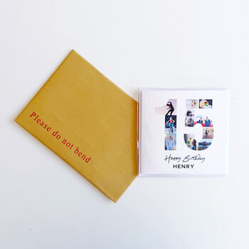 Personalised 15th Birthday Photo Collage Card, 7 of 8