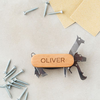 Personalised Father's Day Animal Multi Tool Kit, 3 of 4