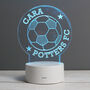 Personalised Football LED Night Light, thumbnail 6 of 10