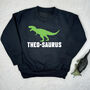 Personalised Dinosaur Established Jumper, thumbnail 4 of 4