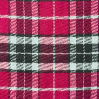 Men's 'Gaia' Tartan Brushed Cotton Pyjama Trousers, 4 of 4