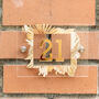 Personalised Acrylic Dried Foliage House Number Sign, thumbnail 1 of 4