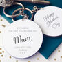 The Day You Became My Mum Personalised Keyring, thumbnail 1 of 2