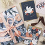 Christmas Swans And Oranges Wrapping Paper, thumbnail 2 of 3