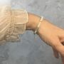 Opal Bead Bracelet In Silver Or Gold, thumbnail 8 of 12