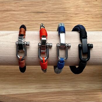 Men's Adjustable Rope Bracelet, 2 of 6