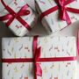 Wildflower Print Eco Friendly Luxury Wrapping Paper, thumbnail 8 of 11