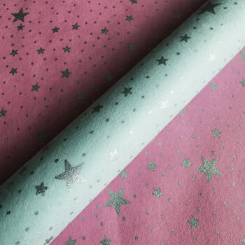 Stars Baby Eco Friendly Mulberry Wrapping Paper, 2 of 3