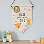 Personalised New Baby Pennant, thumbnail 1 of 2