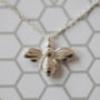 'The Bee's Knees' Silver Necklace, thumbnail 10 of 11