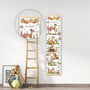 Personalised Woodland Forest Animals Height Chart, thumbnail 2 of 5