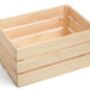 Wooden Crate Home Organiser Storage, thumbnail 2 of 2