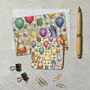 Winnie And Friends Pattern Coaster With Free Gift Card, thumbnail 5 of 6