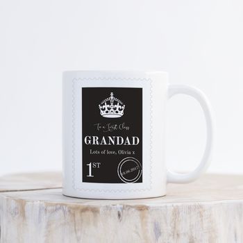 First Class Personalised Father's Day Mug, 4 of 4