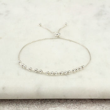 Sterling Silver 16th Birthday Bead For Each Year Bracelet, 6 of 7