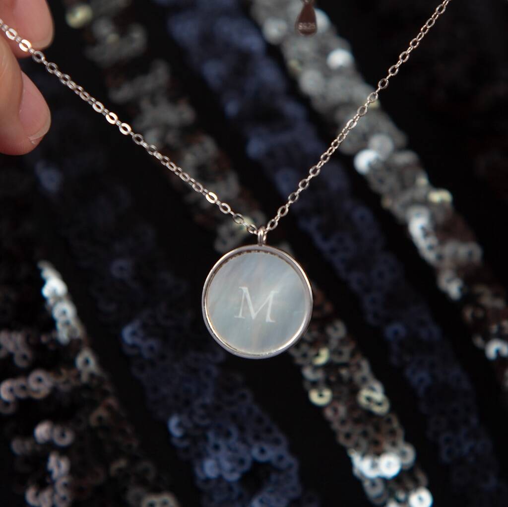 sterling silver shiny star pendant necklace by attic