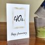 40th Birthday Or Wedding Anniversary Unusual Gift, thumbnail 8 of 9