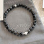 Men's Bracelet In Norwegian Moonstone And Silver, thumbnail 1 of 7