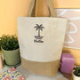 Personalised Palm Tree Summer Beach Bag Gift For Her, thumbnail 3 of 3