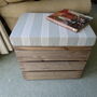 Vintage Style Midi Crate Seat With Three Inch Cushion, thumbnail 1 of 9