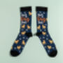 Number One Dog Dad Bamboo Socks, thumbnail 2 of 2