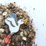 Chip Thief Seagull Enamel Pin, thumbnail 3 of 8
