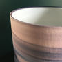 Brushstrokes Lampshade In Navy And Pink, thumbnail 4 of 5